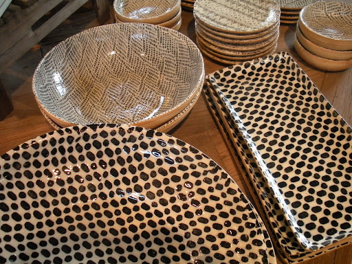 I love this line of ceramics; the glossy finish on top is supported by an unglazed underside that make each piece feel one-of-a-kind.
