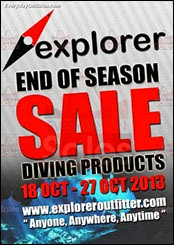 Explorer Outfitter End Season Warehouse Sale Clearance 2013 Malaysia Deals Offer Shopping EverydayOnSales