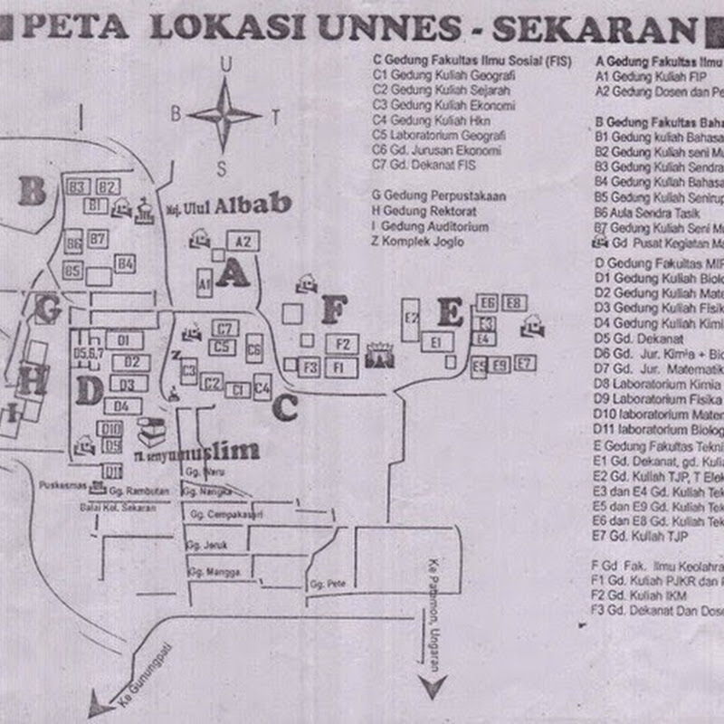 Jalan/Cara pergi ke UNNES Semarang dari Purbalingga