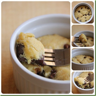 cookie in microwave