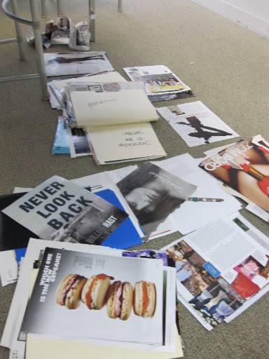 Part of the floor in my office.