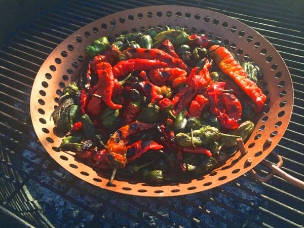 Roasted peppers