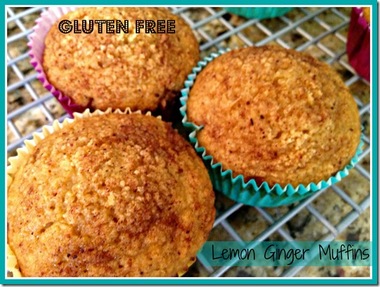 lemon ginger muffins