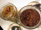 You can see how textured these mustards are:  They almost look like caviar.