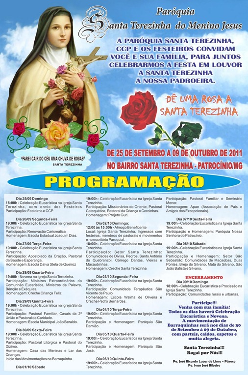 Cartaz_Santa_Terezinha_2011 - CLIQUE PARA AMPLIAR Cartaz_Santa_Terezinha_2011 - CLIQUE PARA AMPLIAR