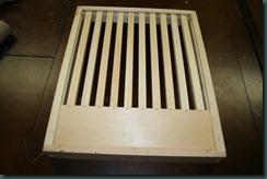 slatted rack