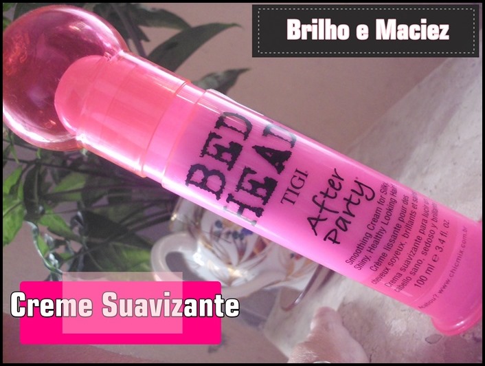 Testei After Party–Tigi Bed Head (Creme suavizante Capilar) After Party–Tigi Bed Head