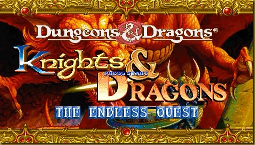 Knights & Dragons The Endless Quest タイトル Knights & Dragons The Endless Quest タイトル