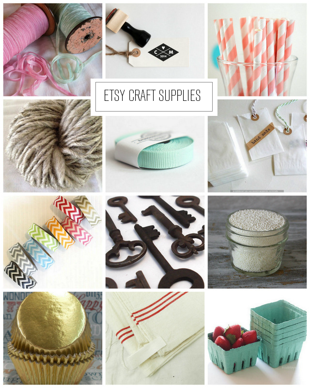 Etsy Craft Supplies via homework 