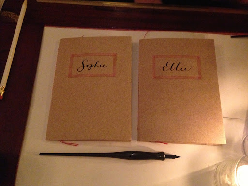 Personalized journals - another great Valentine/gift idea