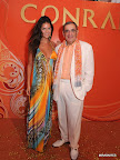 Zaira Nara junto a Jorge Senra. Gentileza: Conrad