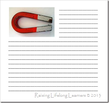 Magnet Notebooking Page