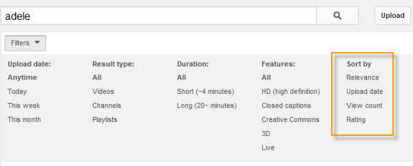 youtube-sort
