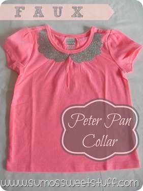 Faux Peter Pan Collar - Sumo's Sweet Stuff