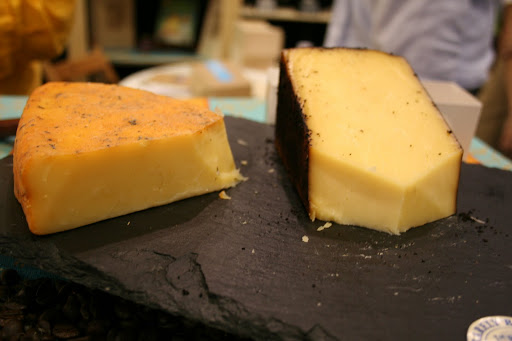 Utah's Beehive Cheese Company scores with unusual flavors like Seahive (sea salt and honey), Barely Buzzed (espresso and lavender), and Big John's Cajun Rubbed.