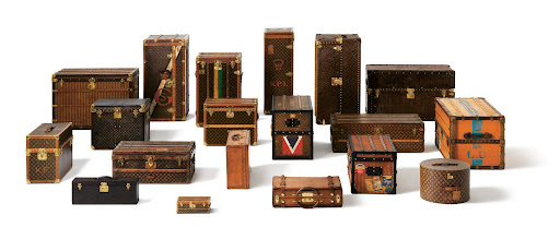 A diverse range of trunks have carried the infamous LV logo, each made for different specific purposes. A diverse range of trunks have carried the infamous LV logo, each made for different specific purposes.