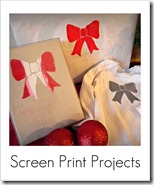 screen printed projects