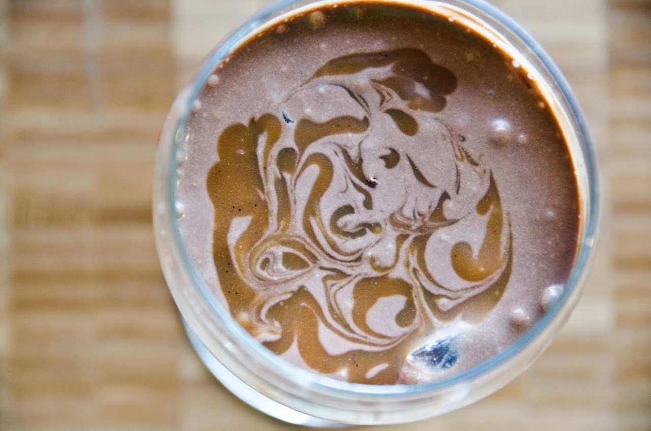 Sipping chocolate