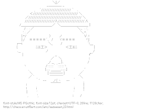 [AA]Fuguta Tarao (Sazaesan)