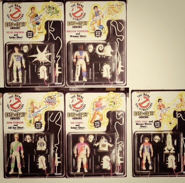 Ghostbusters ECTO-Glow Action Figures