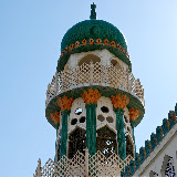 Hami - Tour principale mosquée tombeau des rois Hui