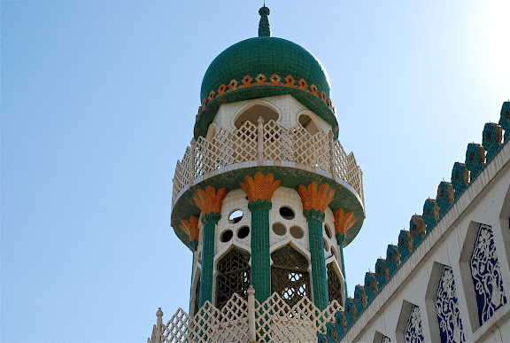 Hami - Tour principale mosquée tombeau des rois Hui