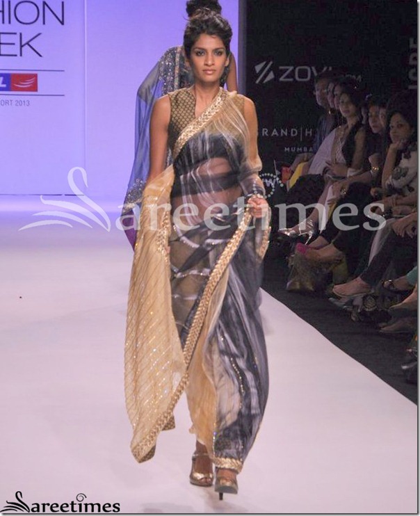 Farah_Firdos_Black_Sari
