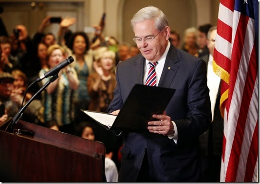 Senator Robert Menendez - Julio Cortez -Associated Press