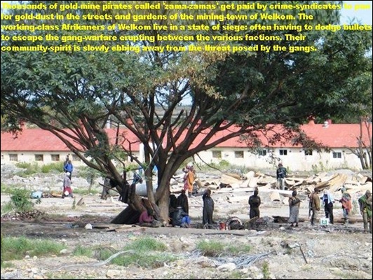 WELKOM residents under siege from illegal goldmine panners[