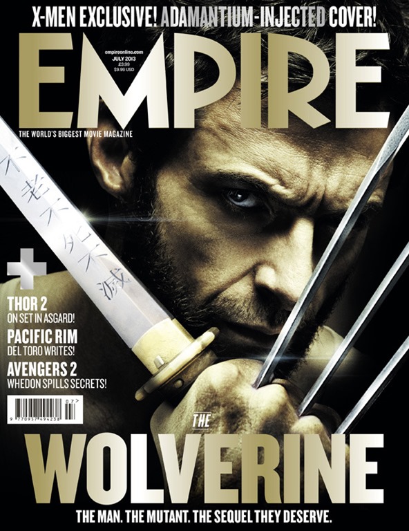 Wolverine Hattori Hanzo karddal duplázik az Empire címlapján 01