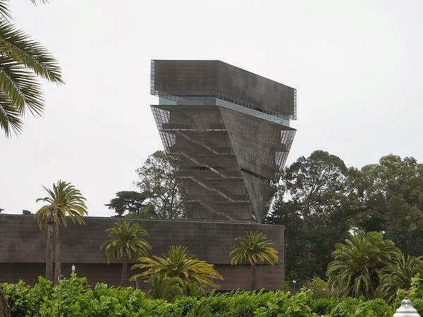 在Golden Gate Park 裡的 De Young Museum 在Golden Gate Park 裡的 De Young Museum