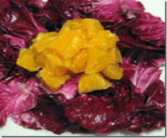 Insalata di arance e radicchio 