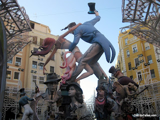 Falla Sueca-Literat Azorín 2012.