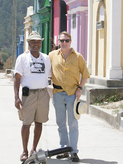 Eddie and Tom, Chichicastenengo cemetary.