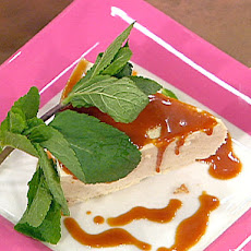 Frozen Bananas Foster Ice Cream Pie