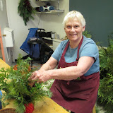 Boughs and Bows being created for sale