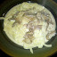 Fettucine with Porcini Cream Sauce
