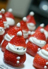 Strawberry Santas