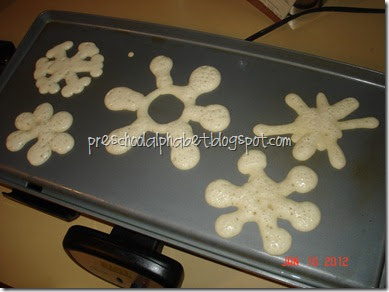 Preschool Alphabet Snowflakes