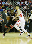 LeBron Introduces the Ambassador but Switches to X in 2nd Half lebron james nba 121112 mia at hou 09 LeBron Introduces the Ambassador but Switches to X in 2nd Half