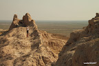 Remains of thick walls