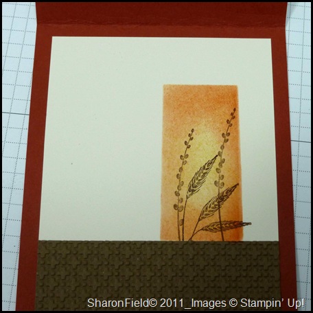Our Creative Corner, OCCC, Challenge, Created by You, Sharon Field, Autumn Days, trinkets, wednesday card club, club, cards, masking, splitcoaststampers, layered window, tutorial, technique, tips, blog candy, comments