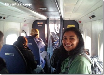 Interior do avião Dornier 228