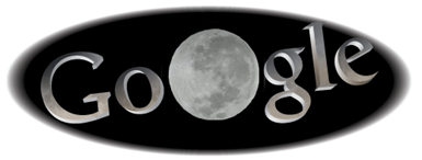 Total Lunar Eclipse-Google Logo