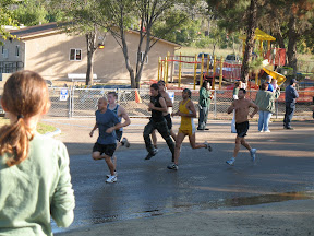 First obstacle you find yourself soaked.