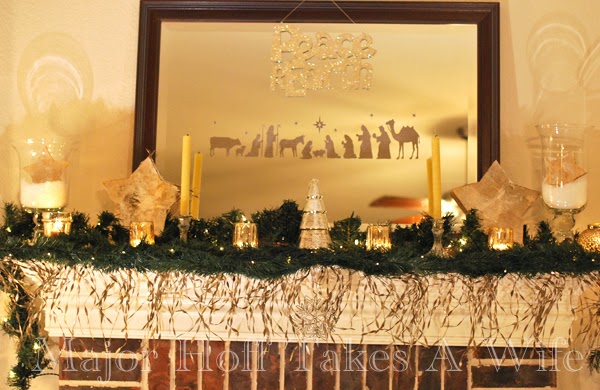 Full mantel hurricanes mercury glass.jpg Full mantel hurricanes mercury glass