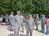 Andrews Air Force Base airmen came out in force this morning! IMG_20140503_111106.jpg
