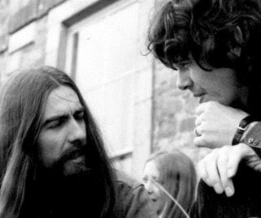 GEORGE HARRISON AND DONOVAN