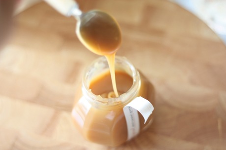 Tempered Salted Caramel Spread