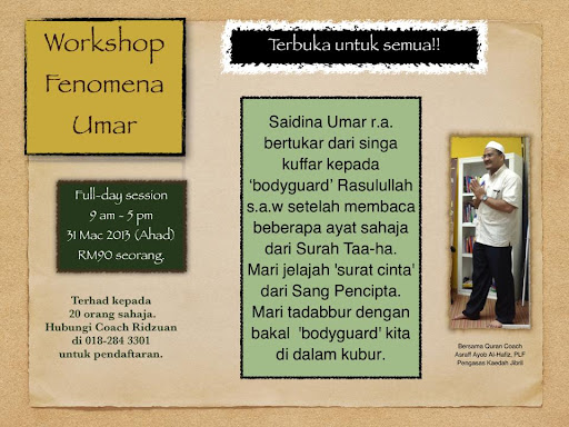 Seminar fenomena umar al-khattab